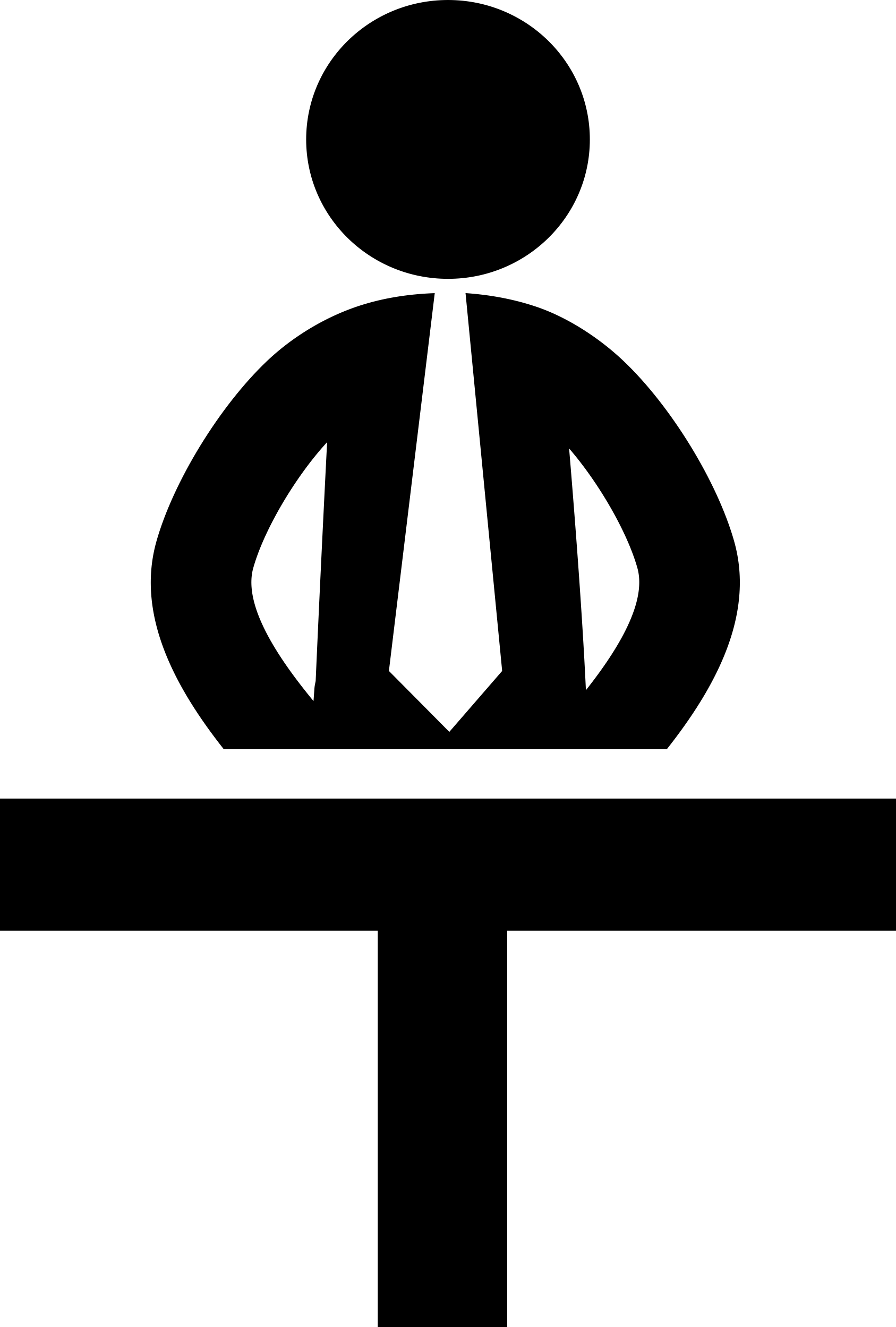 Businessman Behind Table Sticker Svg Vector Free Vectors